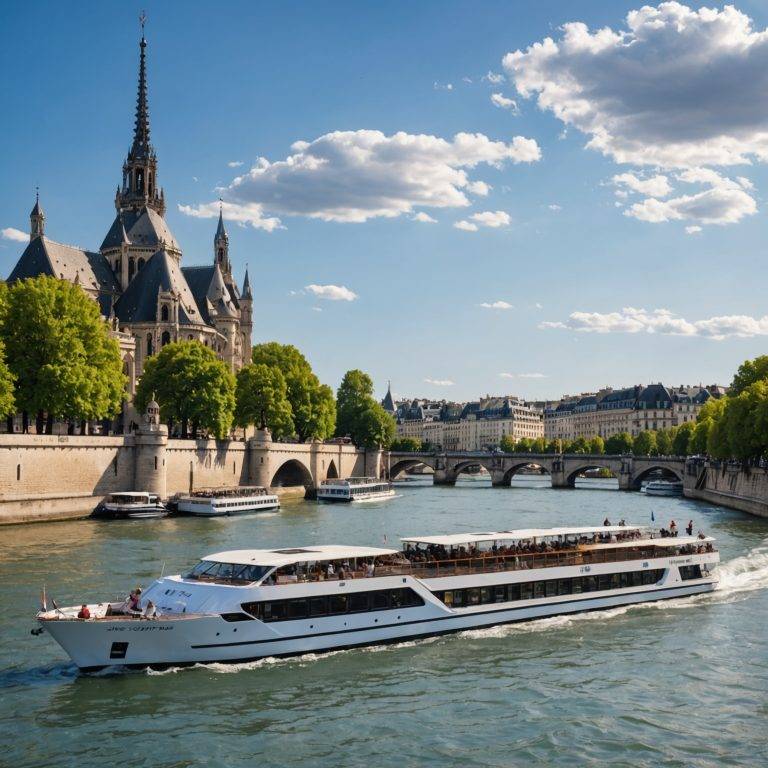 Comment Utiliser Vos Chèques Vacances pour une Croisière Inoubliable sur la Seine avec un Bateau Mouche